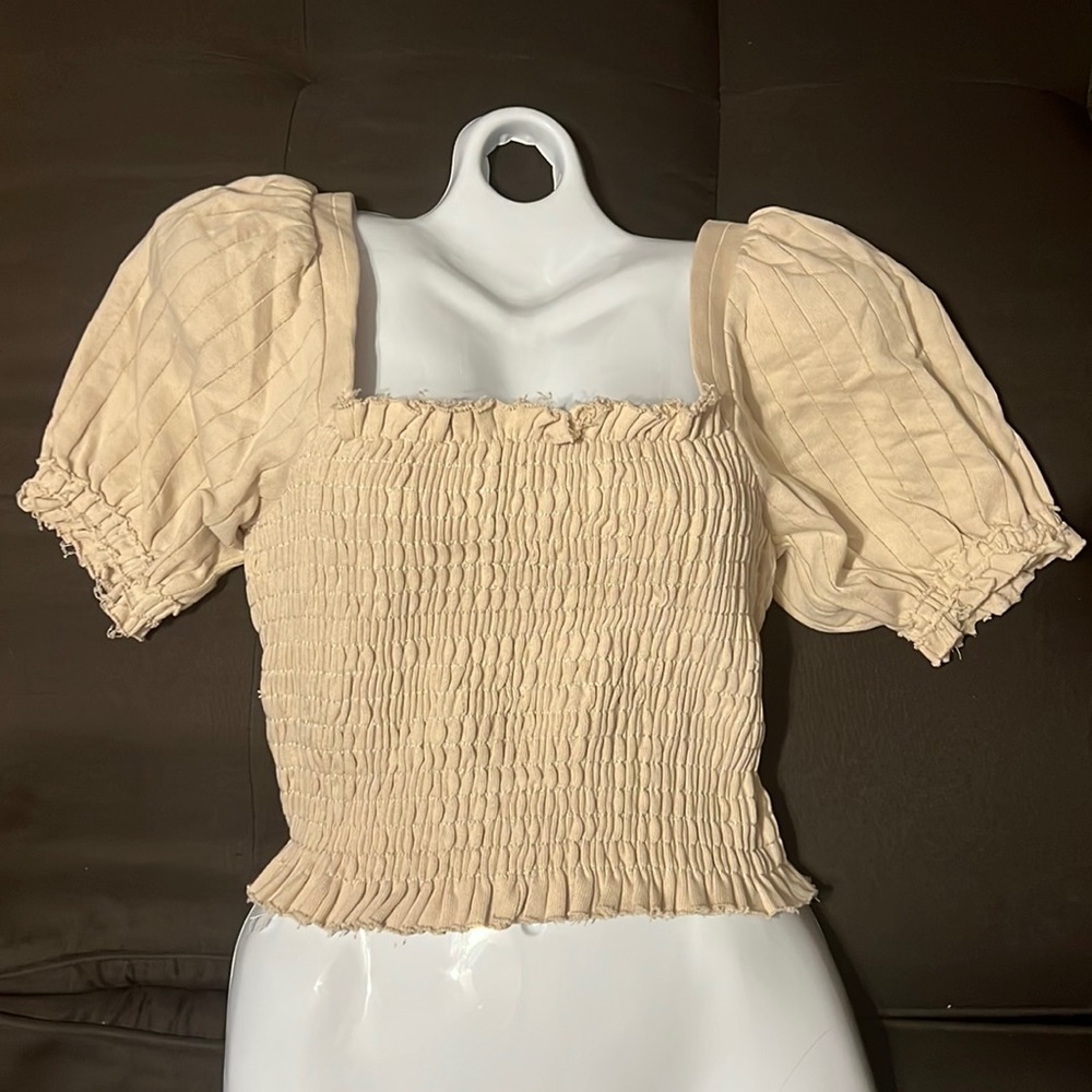 Oat Stretchy Top